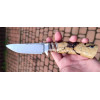 ЗОЛОТА ПЕРЛИНА ніж ручної роботи майстерні VIKTOR KNIVES, купити замовити в Україні, CPM® S125V™ в обкладинках нержавіючої сталі 95Х18, 64 HRC
